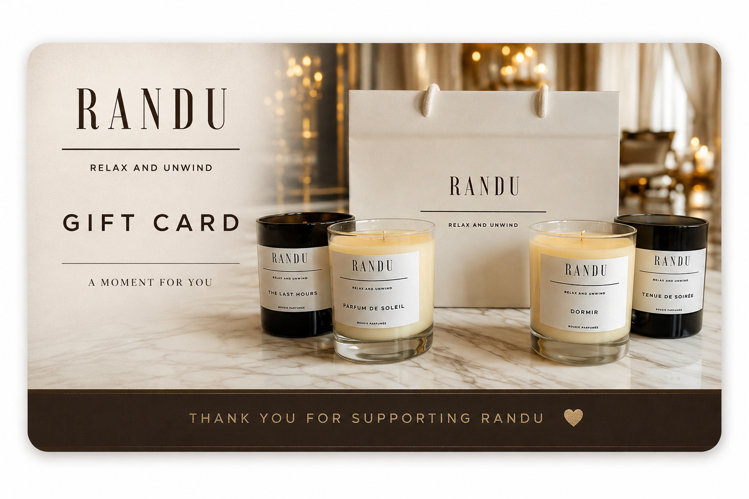 RANDU DIGITAL GIFT CARD